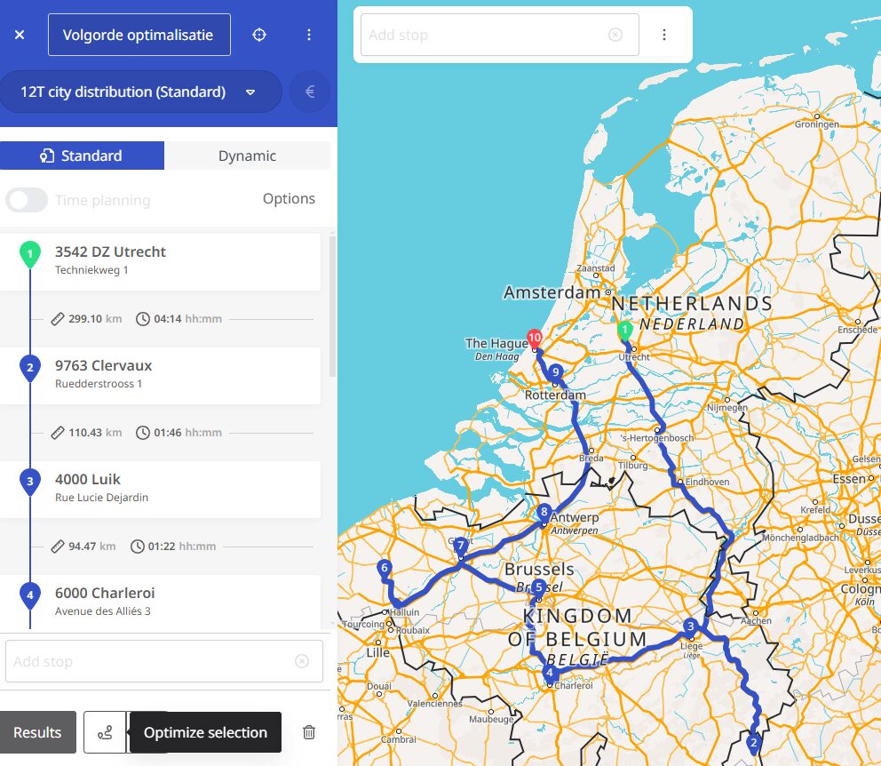 Volgorde optimalisatie